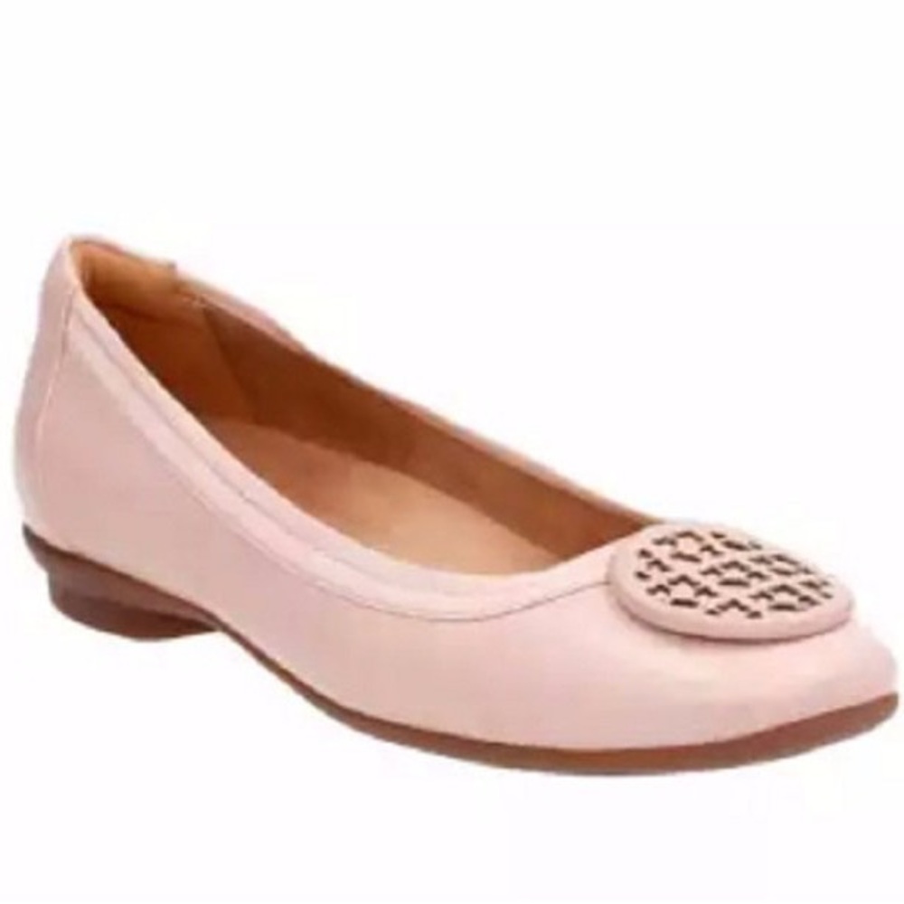 Clarks Candra Blush Ballet Flats (Size 12)